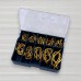 Набір гачків Iseama Gold 6074, № 3-12, 100шт/уп, 10 розмірів